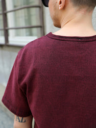 Samurai Jeans Extra Heavy Weight Tee – Wine (SJST-TW01)