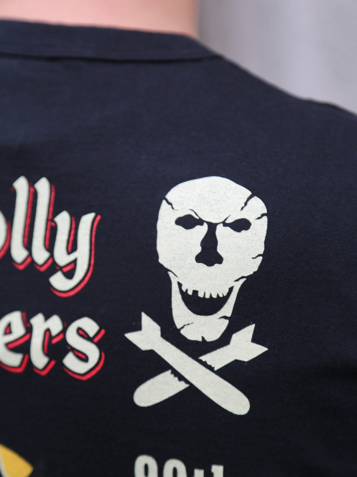Buzz Ricksons S/S Pocket T-Shirt Jolly Rogers – Black (BR79711)