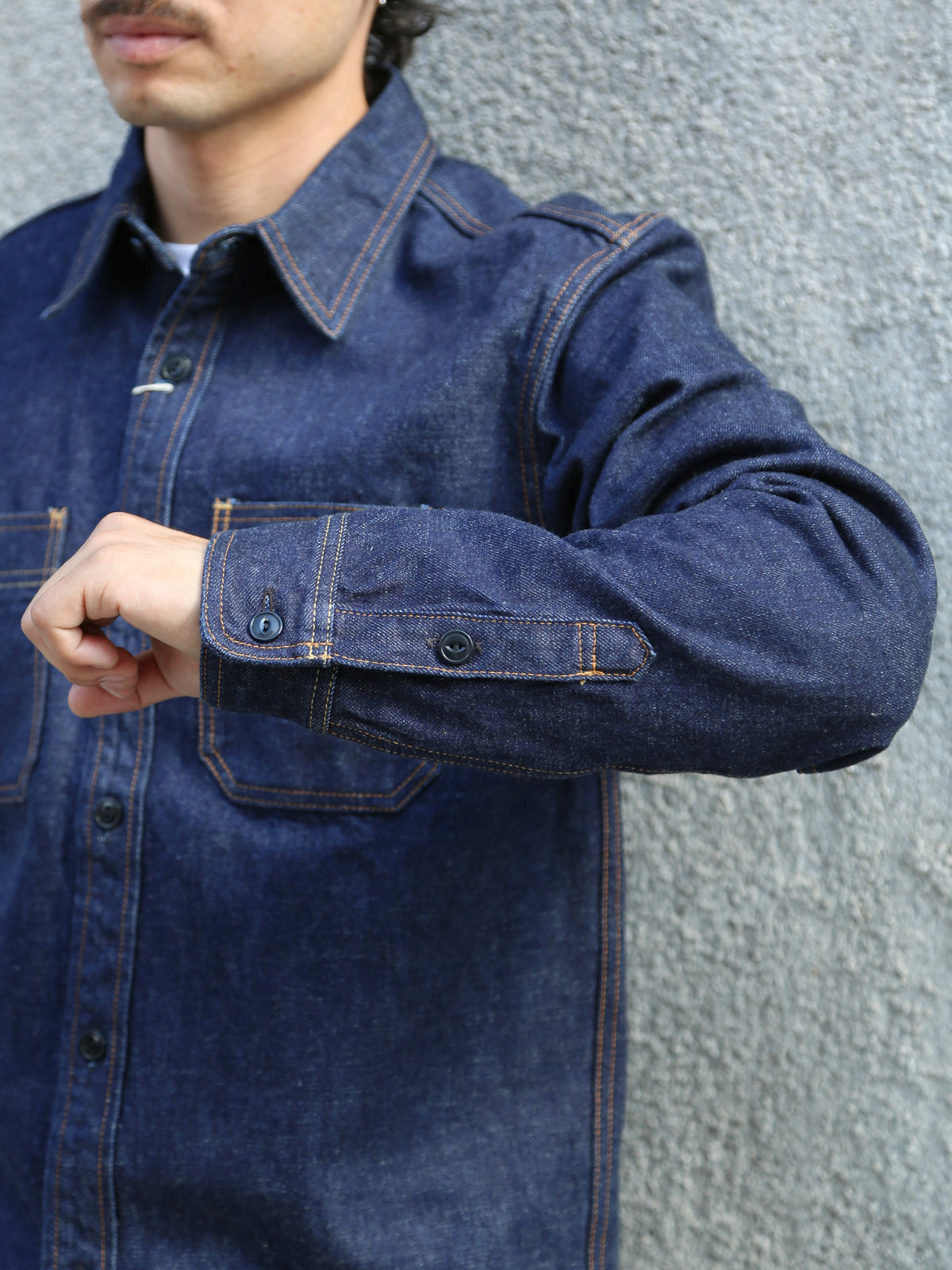 Studio d'Artisan Ishikawadai Selvedge Work Shirt (SP-093)