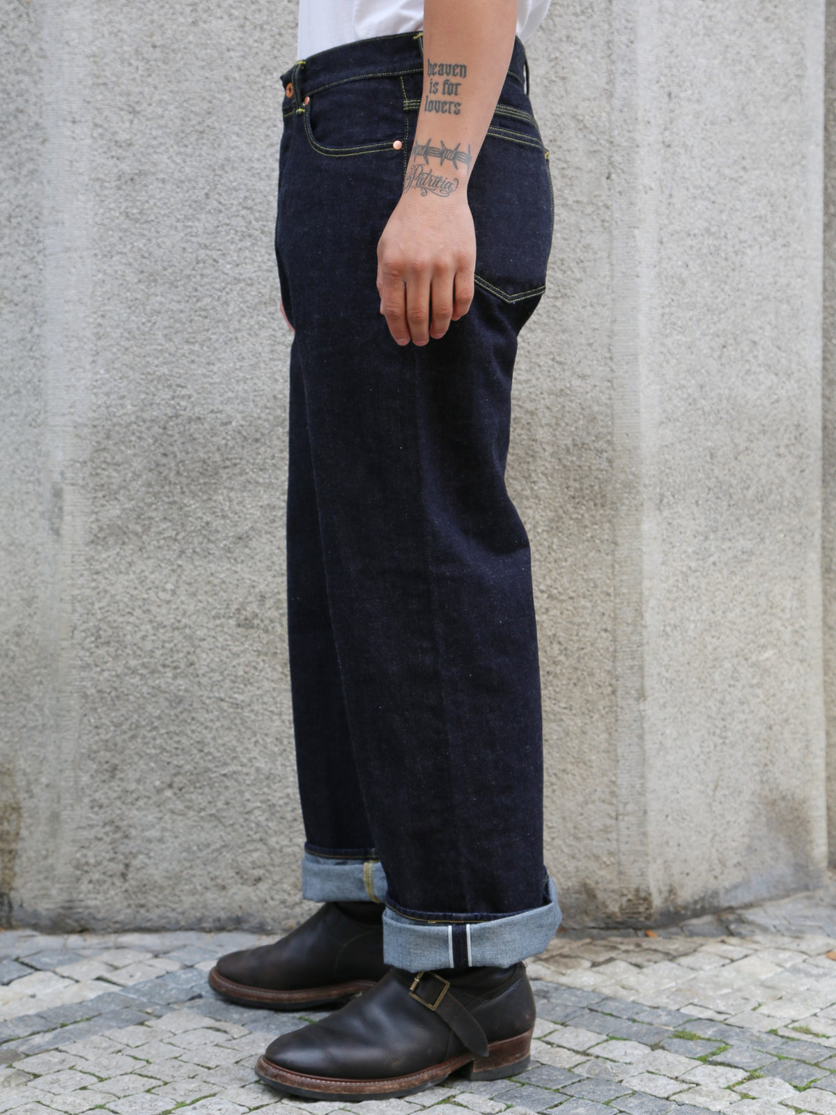 Indigofera Duke Selvedge 14,5 Oz Jeans – Rinsed Blue (45-21-00)