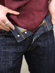 Samurai Jeans Selvedge Denim Jeans Slim Tapered – Indigo (S0710XX-WASHI)