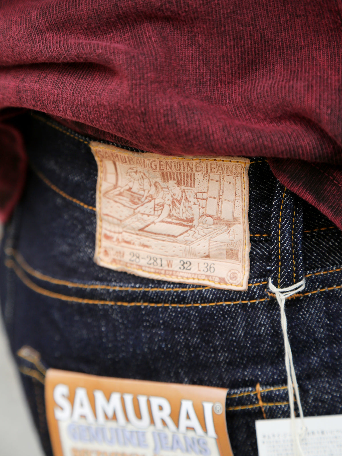 Samurai Jeans Selvedge Denim Jeans Slim Tapered – Indigo (S0710XX-WASHI)