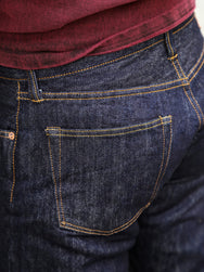Samurai Jeans Selvedge Denim Jeans Slim Tapered – Indigo (S0710XX-WASHI)
