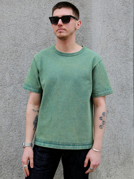 Samurai Jeans Extra Heavy Weight Tee – Green (SJST-TW01)
