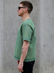 Samurai Jeans Extra Heavy Weight Tee – Green (SJST-TW01)
