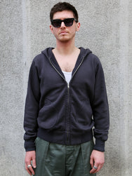 Buzz Rickson's Full Zip Sweat Parka – Black (BR65623)