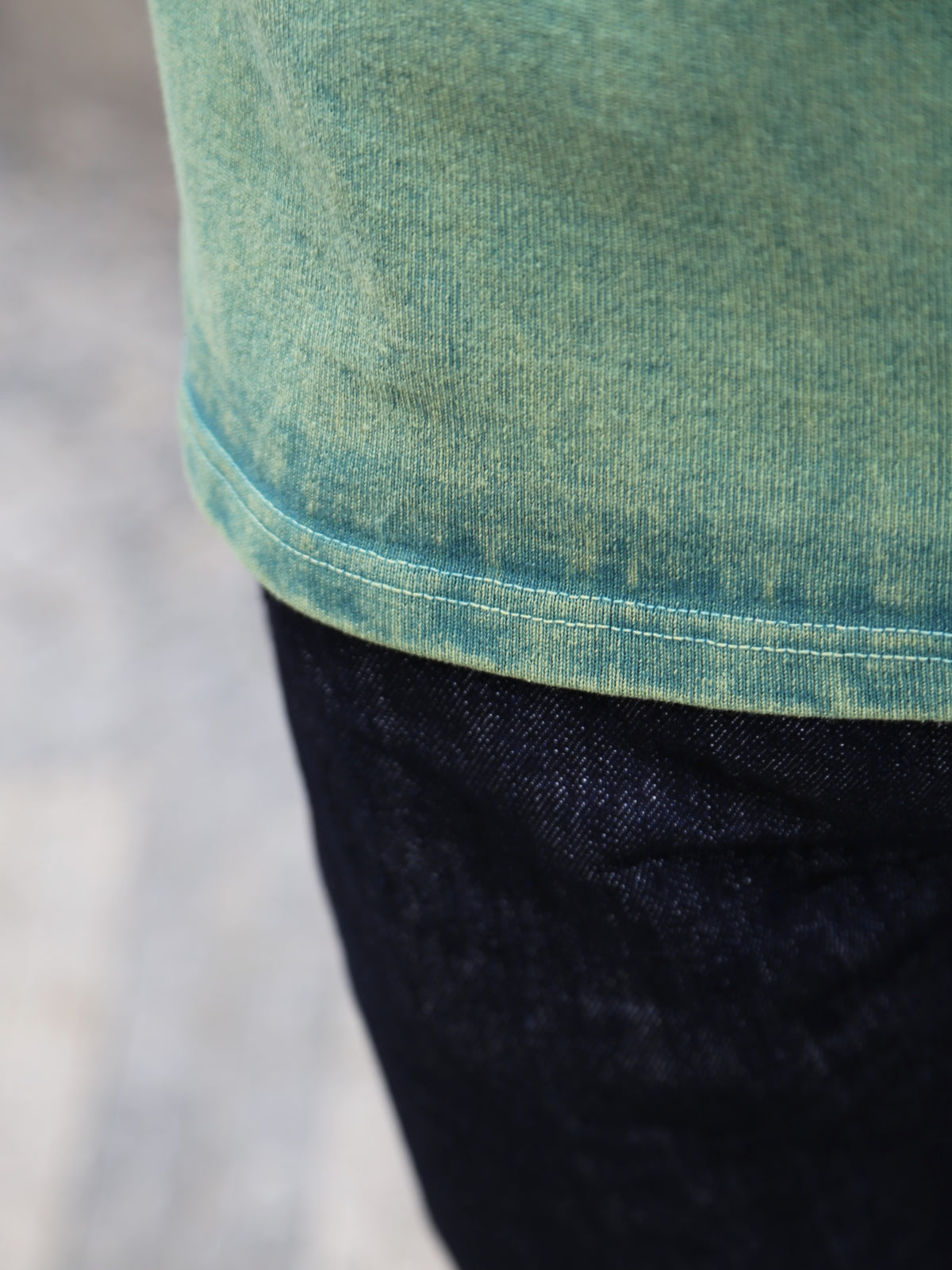 Samurai Jeans Extra Heavy Weight Tee – Green (SJST-TW01)