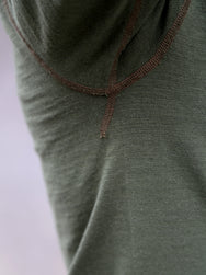 Buzz Ricksons Slub Yarn Henley Neck T-Shirt – Olive (BR79192)