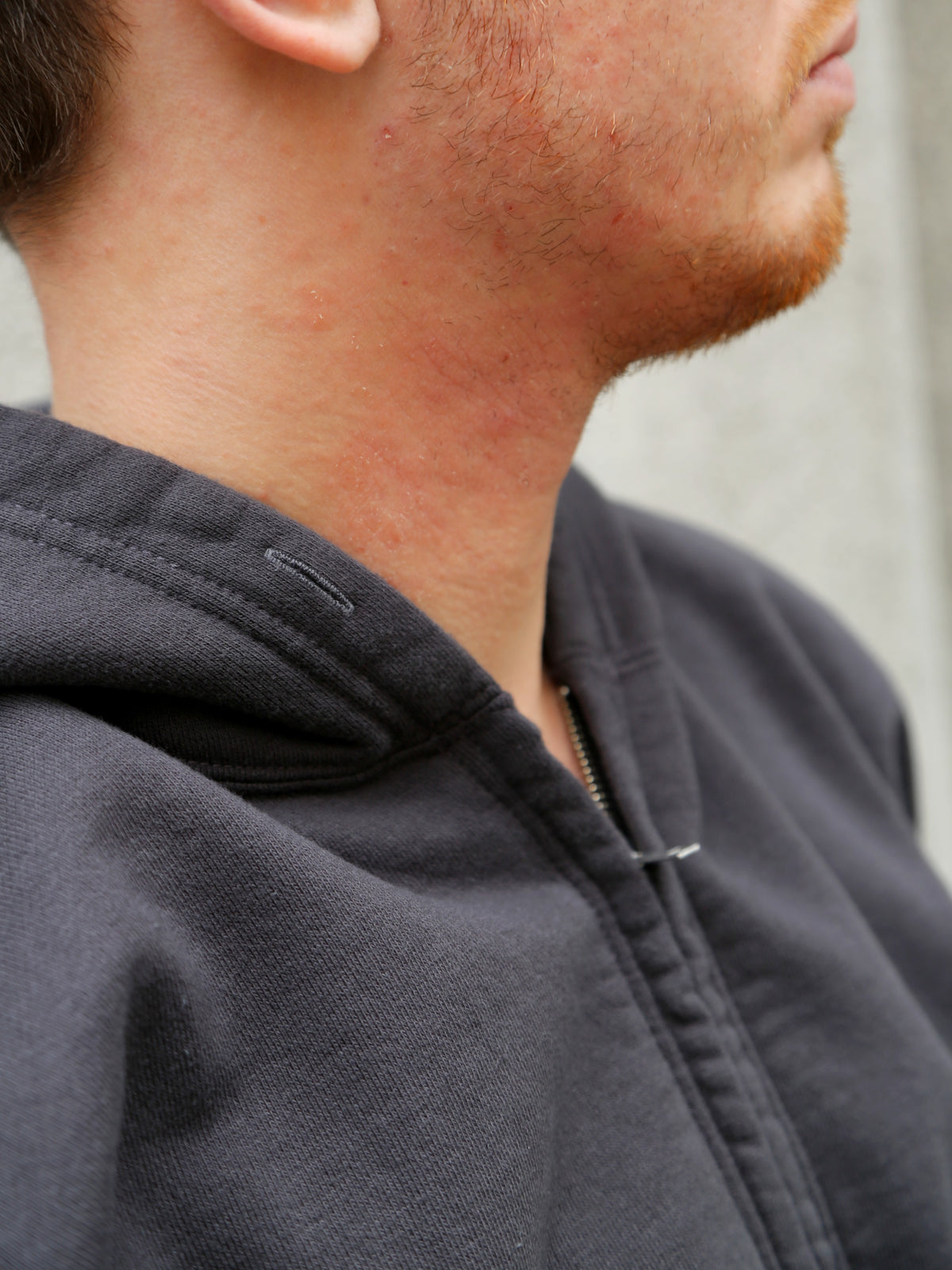 Buzz Rickson's Full Zip Sweat Parka – Black (BR65623)