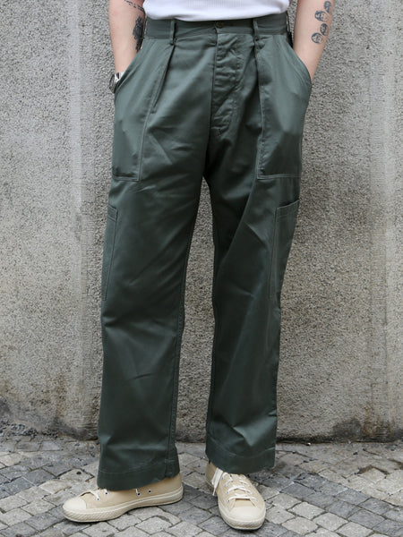Buzz Ricksons Utility Cotton Trousers – Sage Green (BR42636)