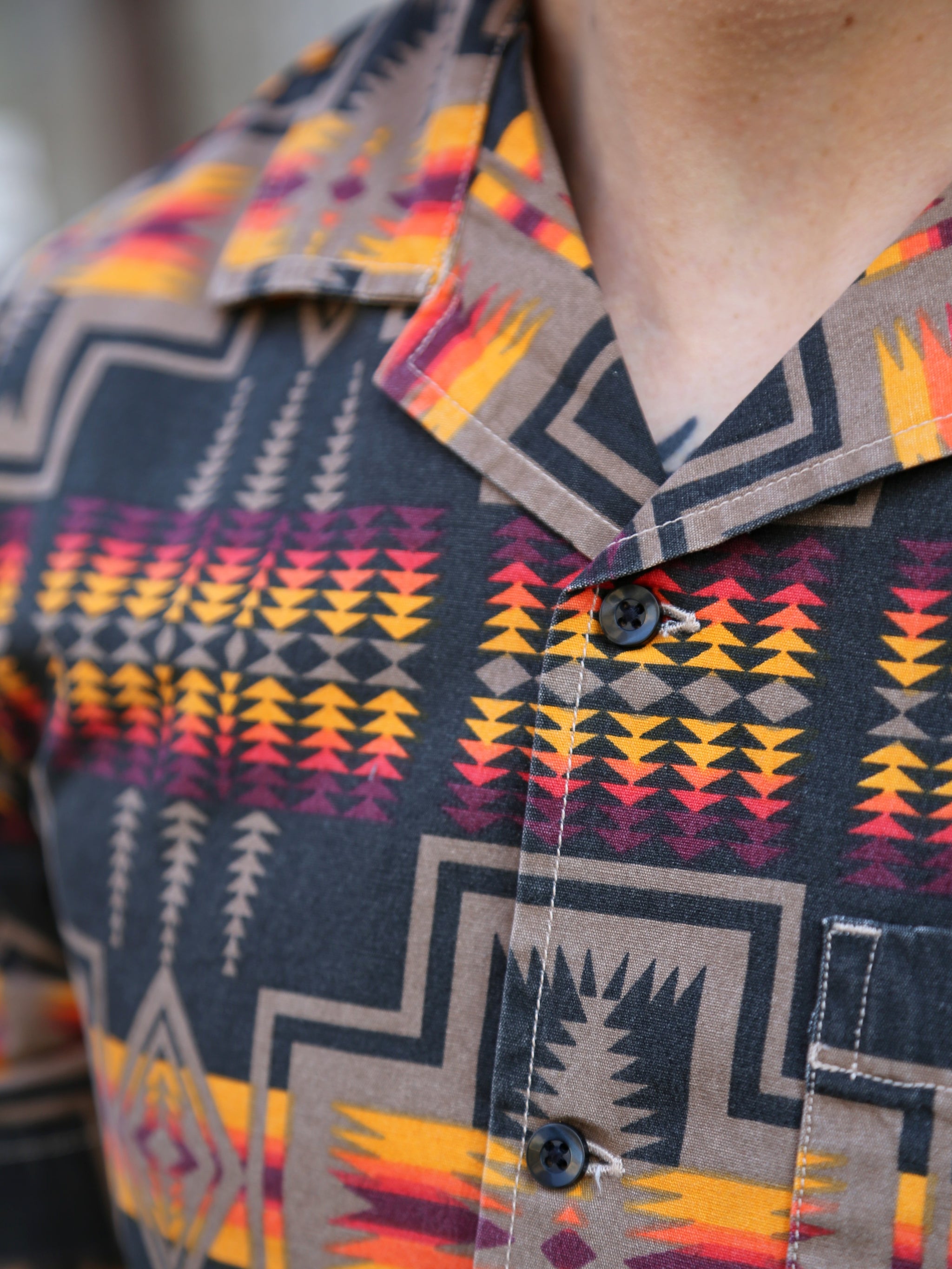 Pendleton Vacation Shirt – Harding Black (PNM2601-0407