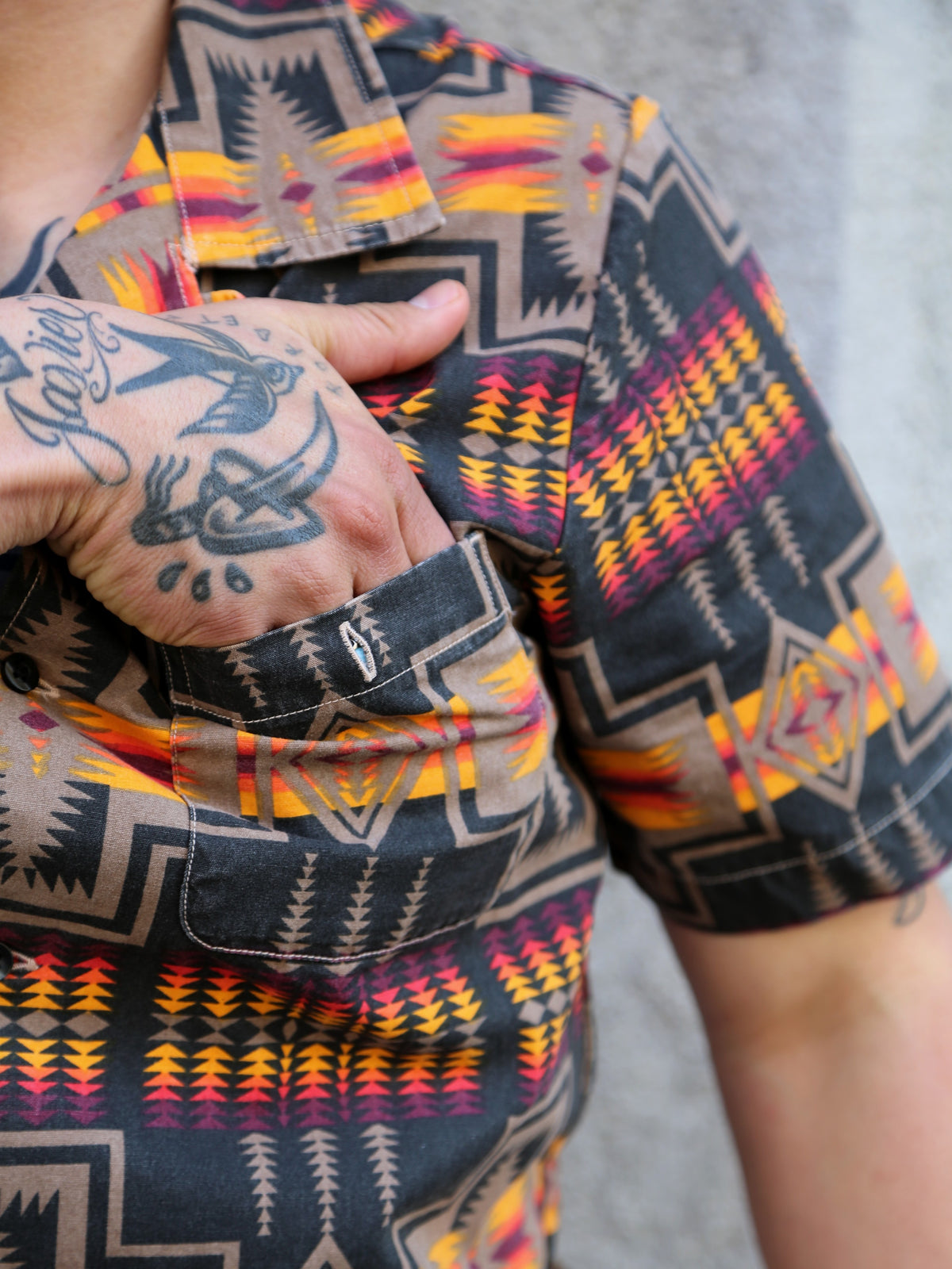 Pendleton Vacation Shirt – Harding Black (PNM2601-0407)