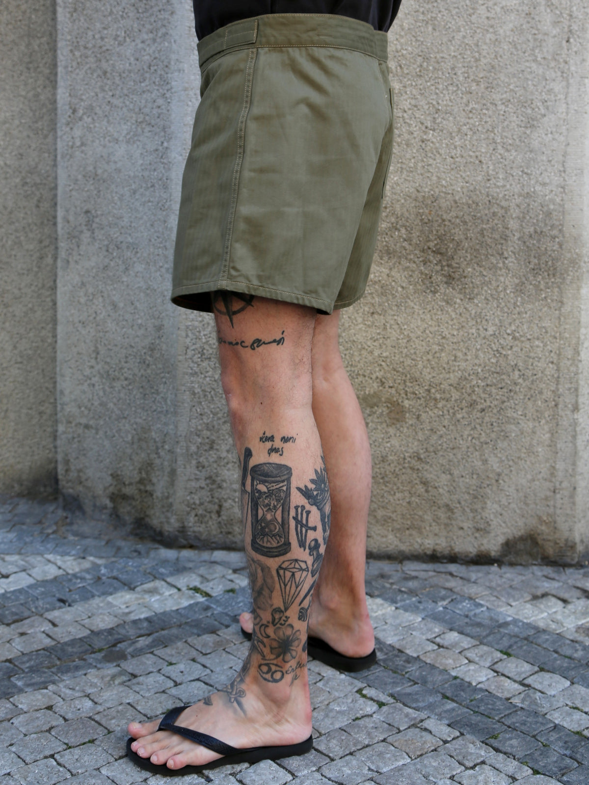Papa Nui Beach Combat Trunks – Olive Drab (17426-OD)