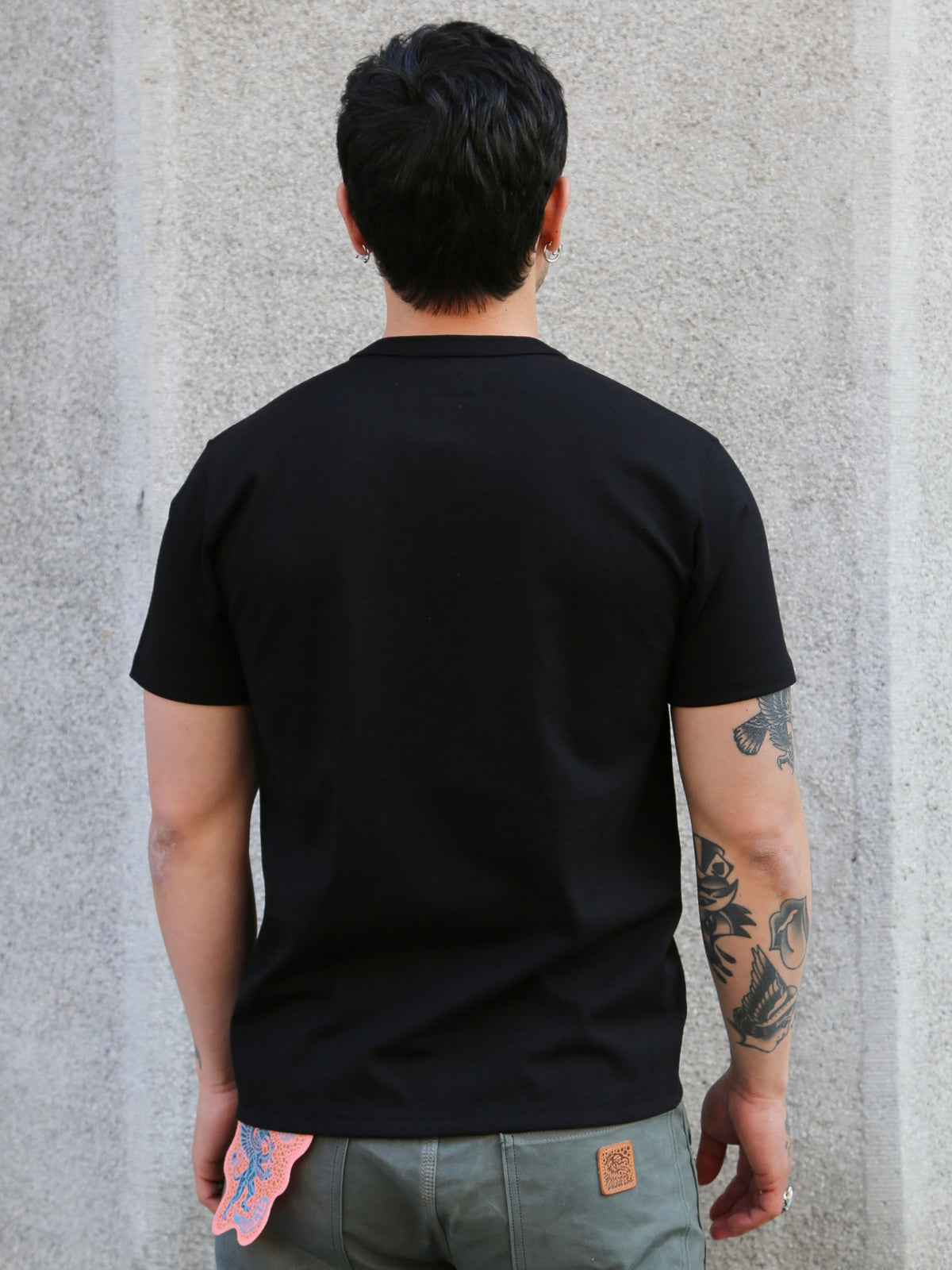 The Real McCoy's Buco Tee / Buco Oval – Black (BC26003-030)