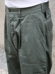 Buzz Ricksons Utility Cotton Trousers – Sage Green (BR42636)