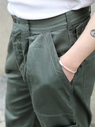 Buzz Ricksons Utility Cotton Trousers – Sage Green (BR42636)