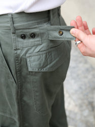 Buzz Ricksons Utility Cotton Trousers – Sage Green (BR42636)