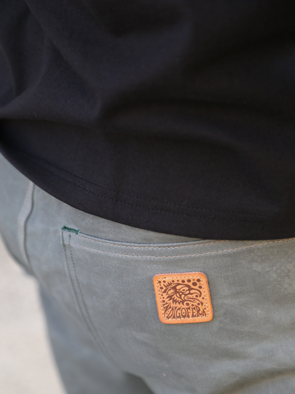 The Real McCoy's Buco Tee / Buco Oval – Black (BC26003-030)