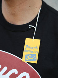 The Real McCoy's Buco Tee / Buco Oval – Black (BC26003-030)