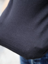 Buzz Ricksons Slub Yarn Henley Neck T-Shirt – Black (BR79192)