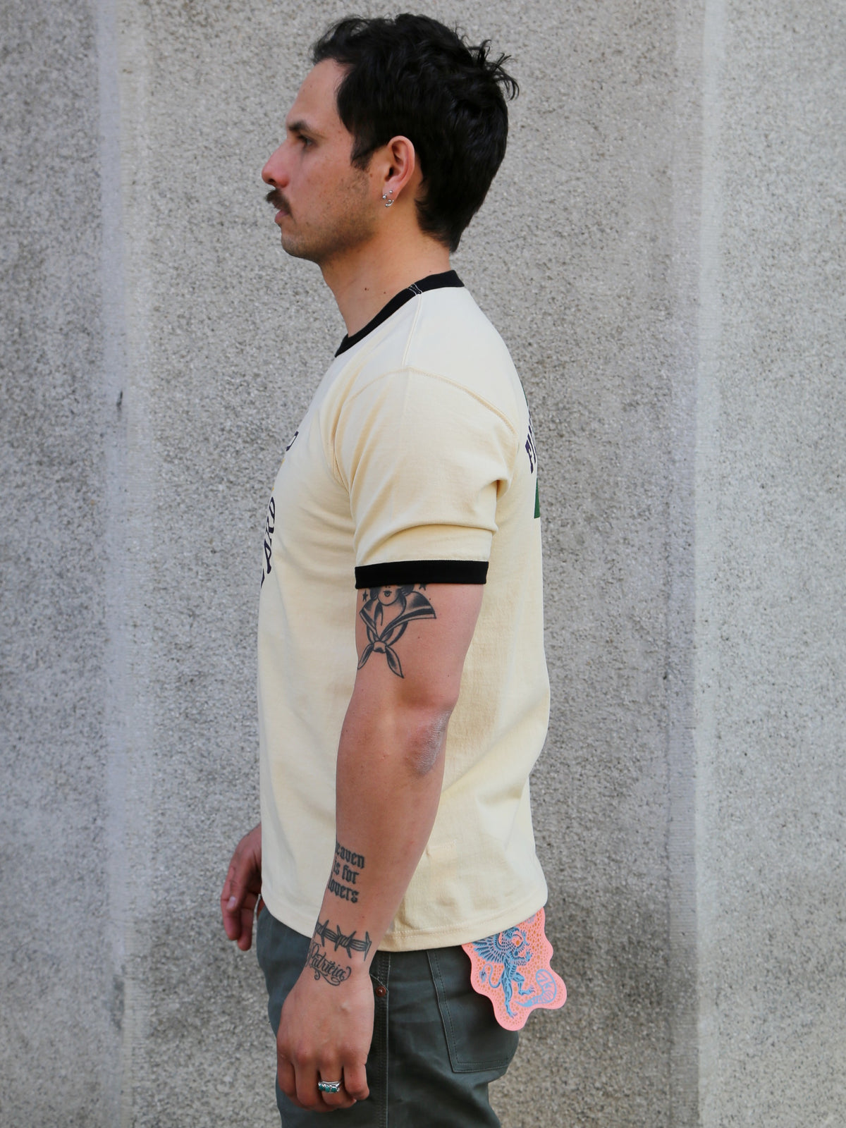 The Real McCoy's Military Tee / Voodoo, Colored – Offwhite (MC26009-301)