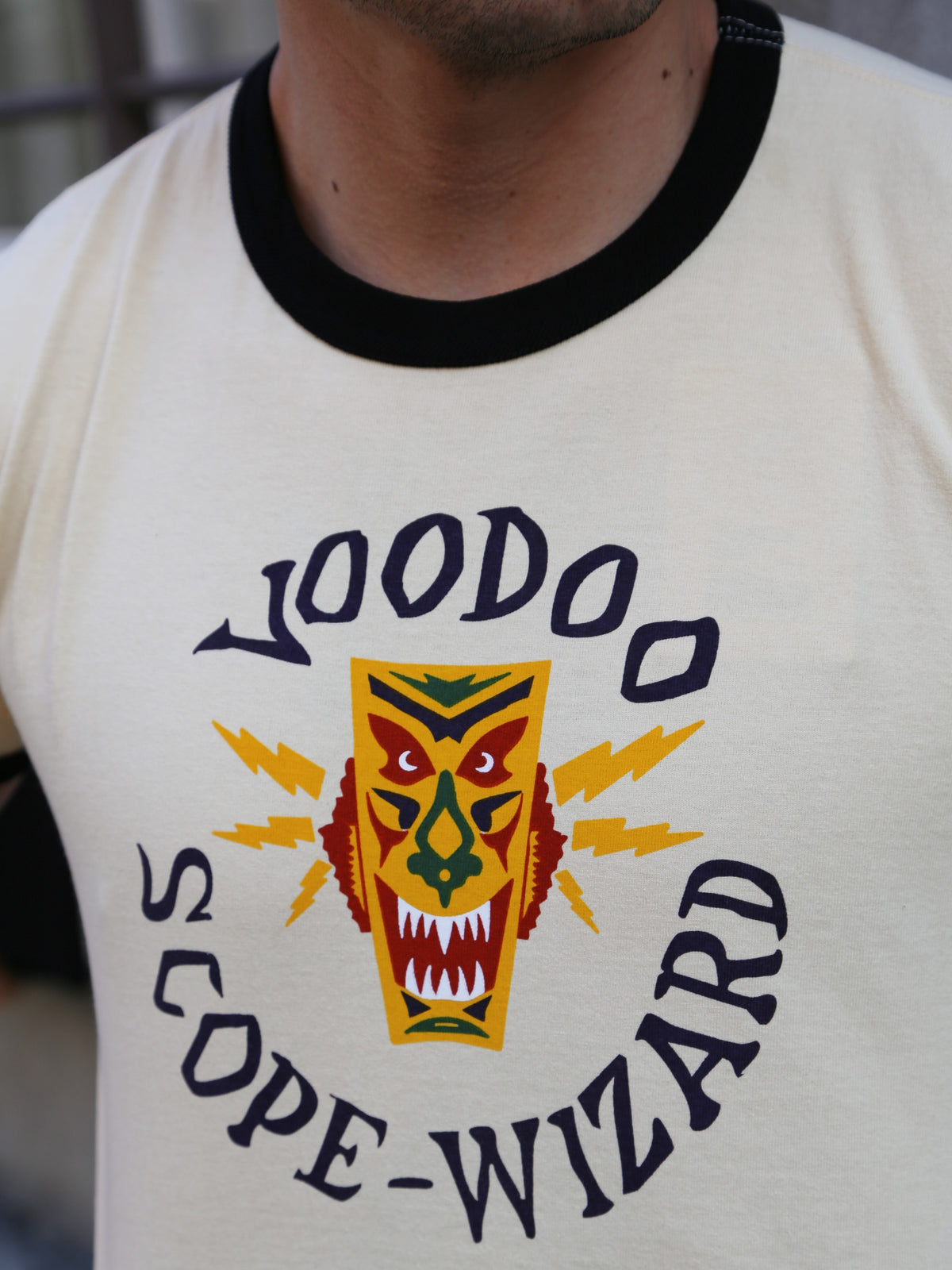 The Real McCoy's Military Tee / Voodoo, Colored – Offwhite (MC26009-301)
