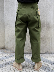 Buzz Ricksons Herringbone Twill Special Trousers – Olive (BR42638)