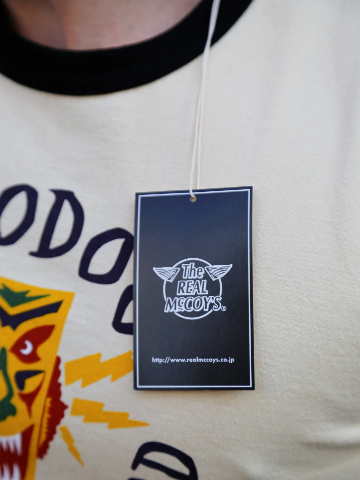 The Real McCoy's Military Tee / Voodoo, Colored – Offwhite (MC26009-301)