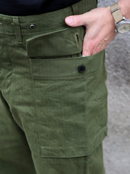 Buzz Ricksons Herringbone Twill Special Trousers – Olive (BR42638)