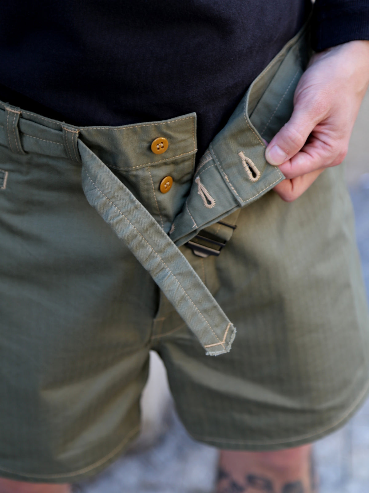 Papa Nui Beach Combat Trunks – Olive Drab (17426-OD)
