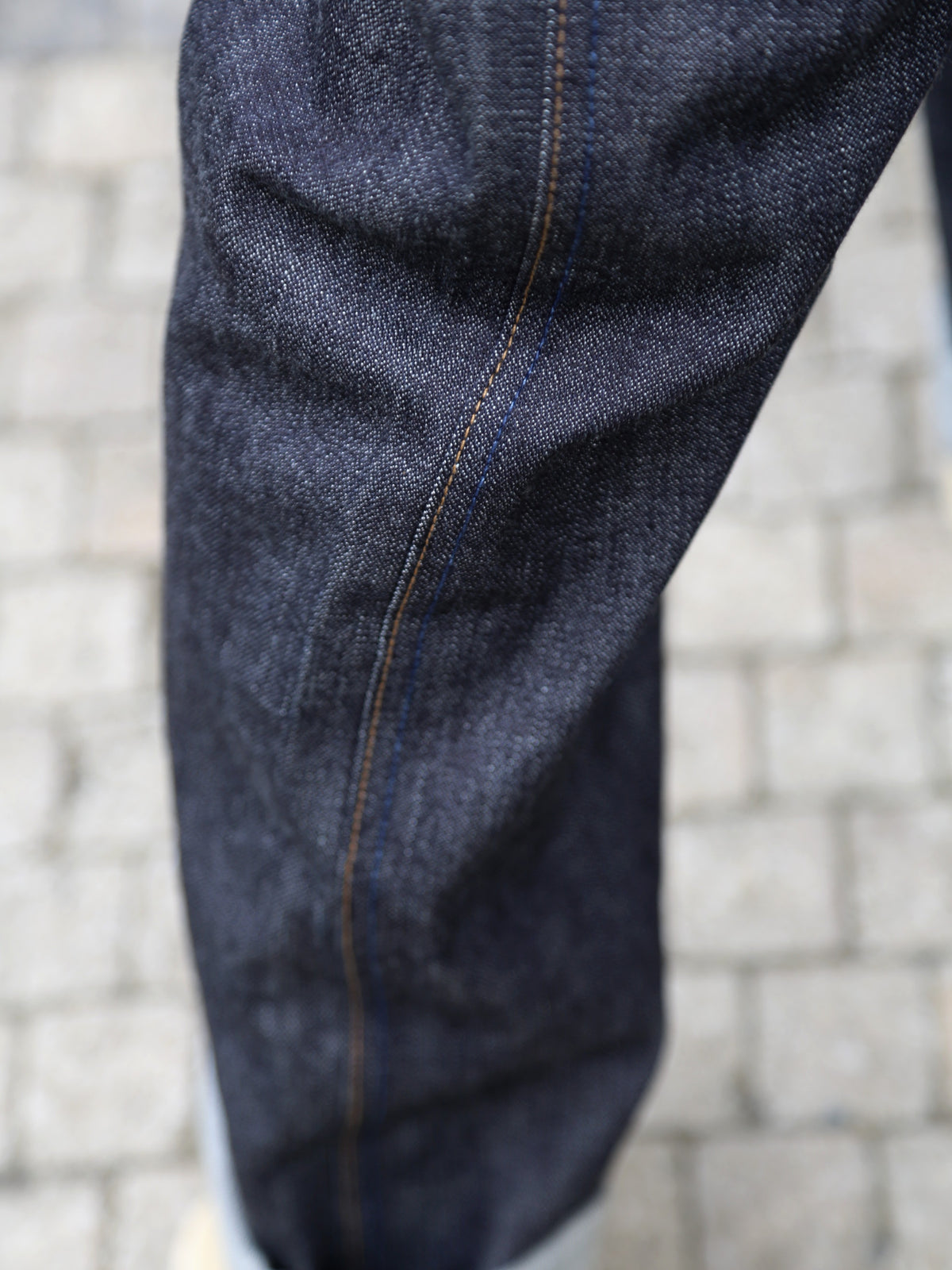 Freenote Cloth Wilkes Western Cut 14oz Broken Twill – Indigo (M0008014-BKN)
