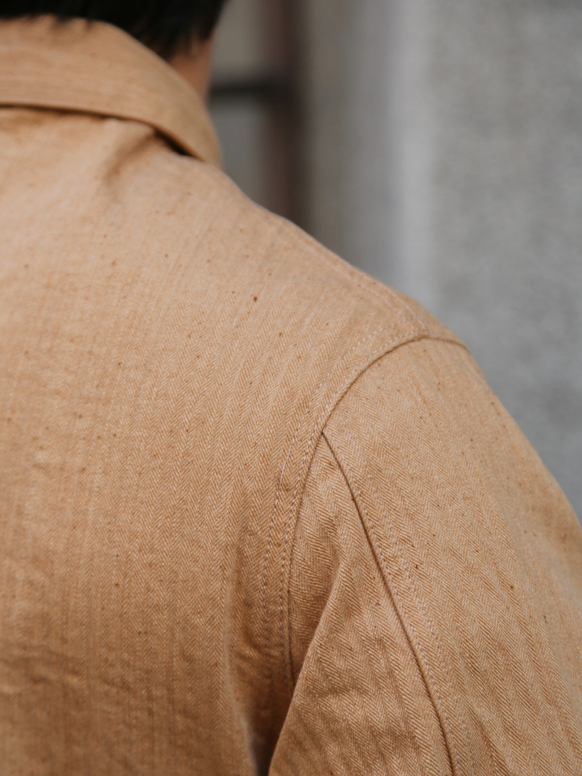 Studio d'Artisan Fox Cotton Military Work Coat – Brown (4638)