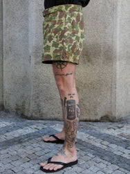 Papa Nui Beach Combat Trunks – Frogskin Jungle Green (17426)