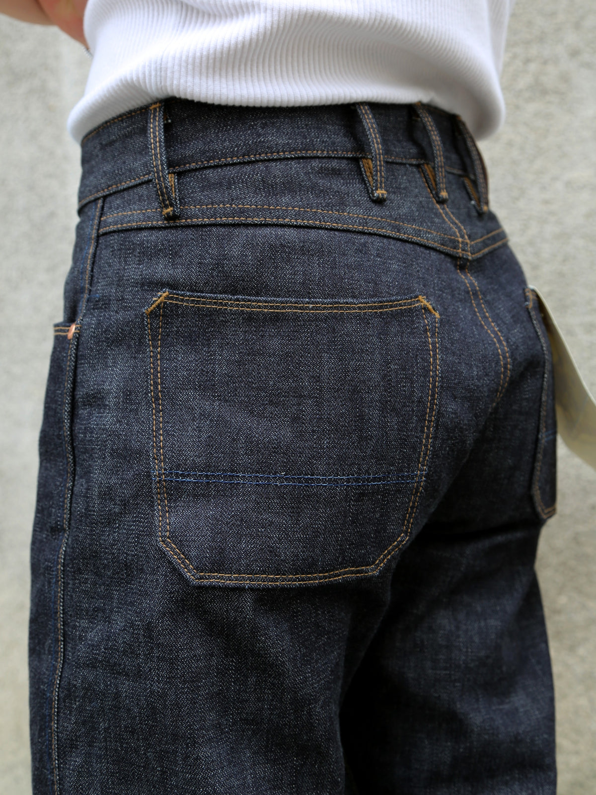 Freenote Cloth Wilkes Western Cut 14oz Broken Twill – Indigo (M0008014-BKN)