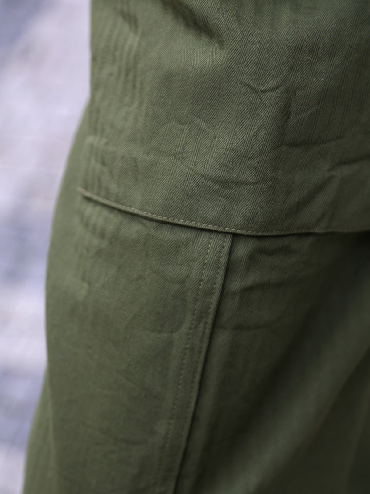 Buzz Ricksons Herringbone Twill Special Trousers – Olive (BR42638)