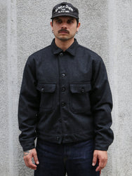 Freenote Cloth Grafton Jacket – Black Wool (M3254360-BLWL)
