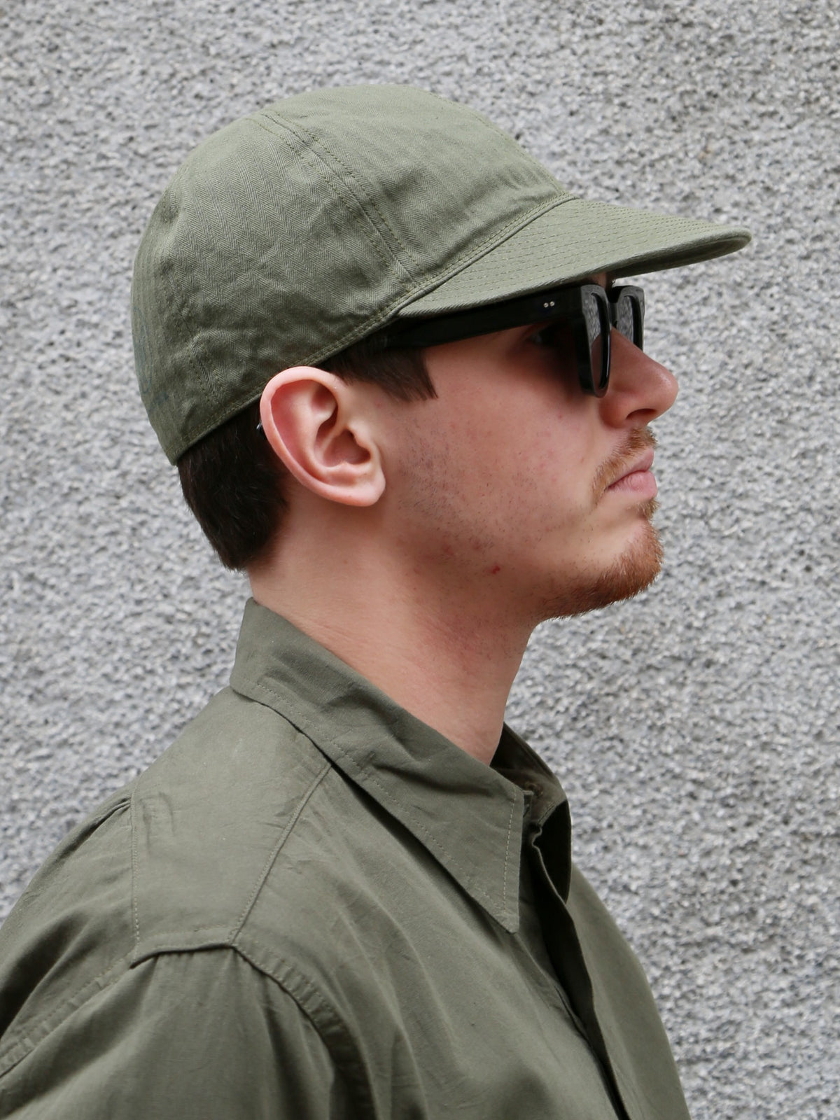 Buzz Ricksons Mechanics Cap Type A-3 – Olive (BR02536)