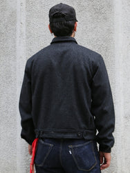 Freenote Cloth Grafton Jacket – Black Wool (M3254360-BLWL)