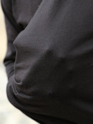 The Real McCoy's Logo Tee L/S – Black (MC24003-030)