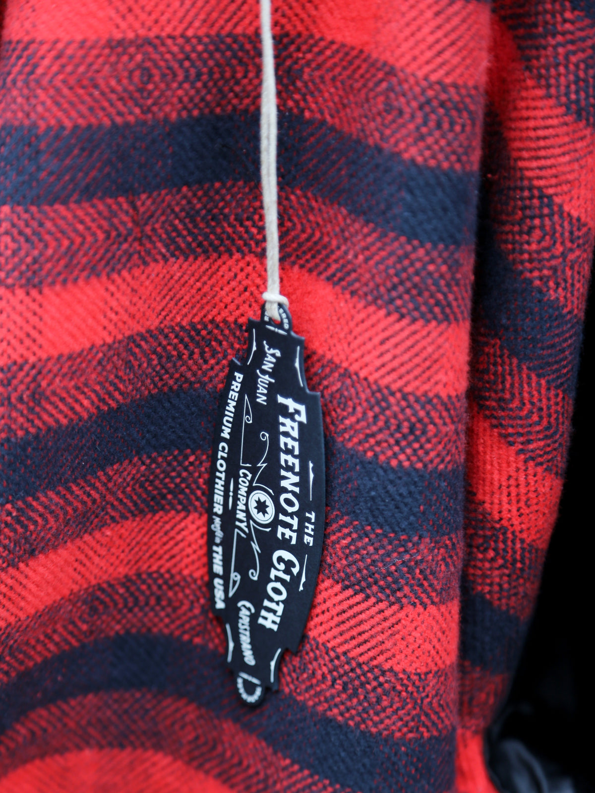 Freenote Cloth Grafton Jacket – Black Wool (M3254360-BLWL)