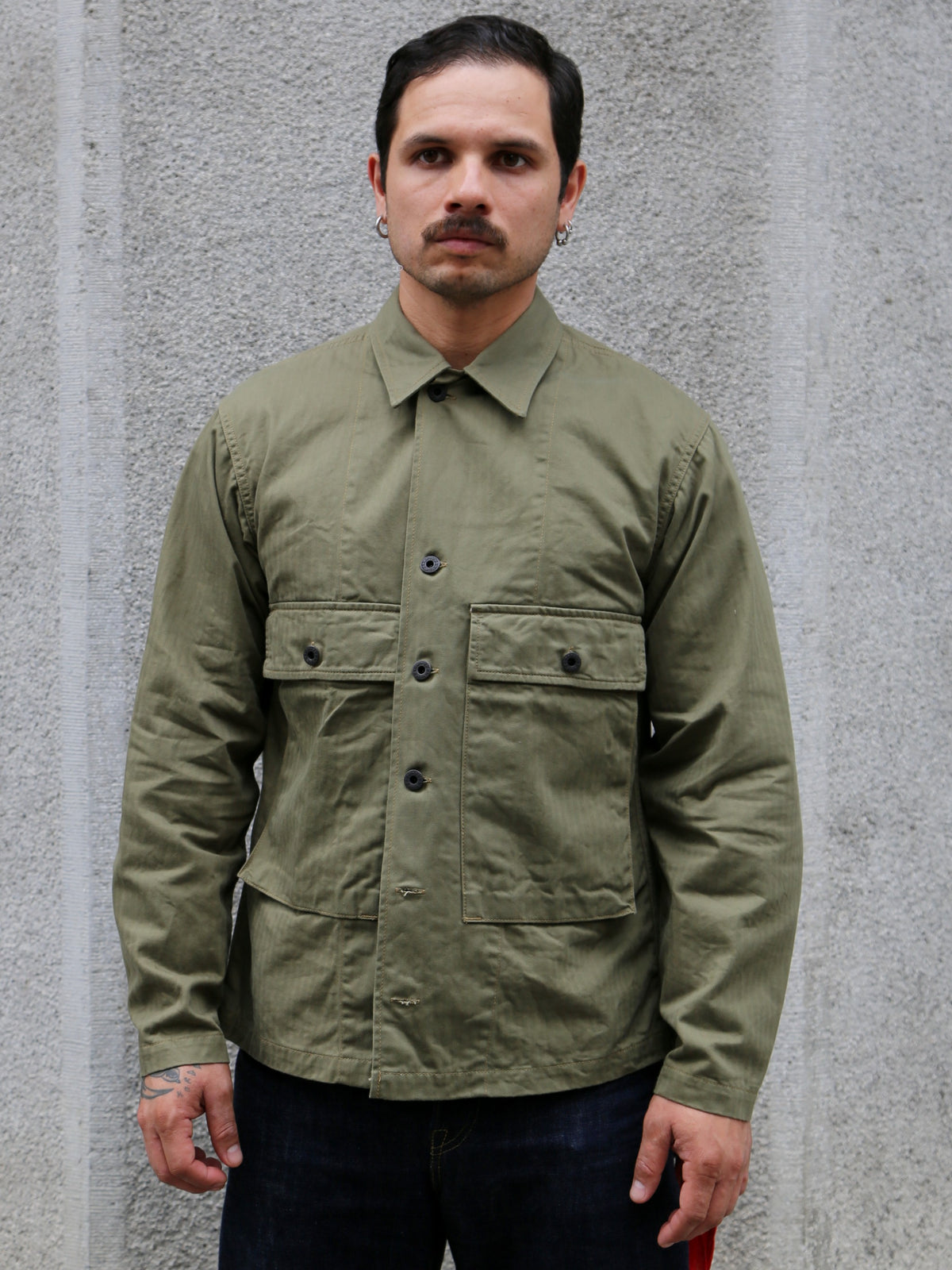 Papa Nui Beach Combat Jacket – Olive Drab (12178-2179)