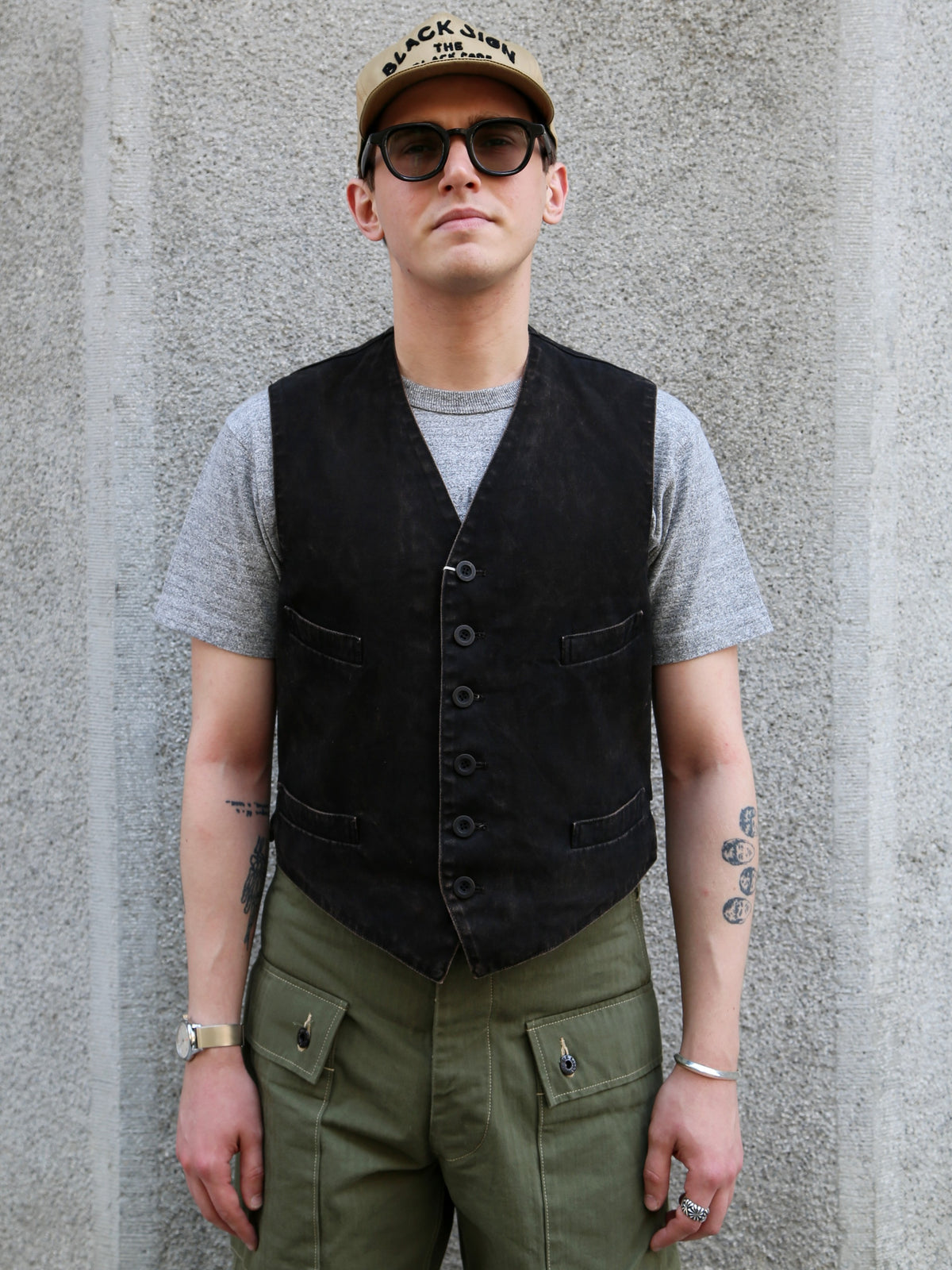 Belafonte Service Vest Doromole Canvas – Doro Brown (26-15)