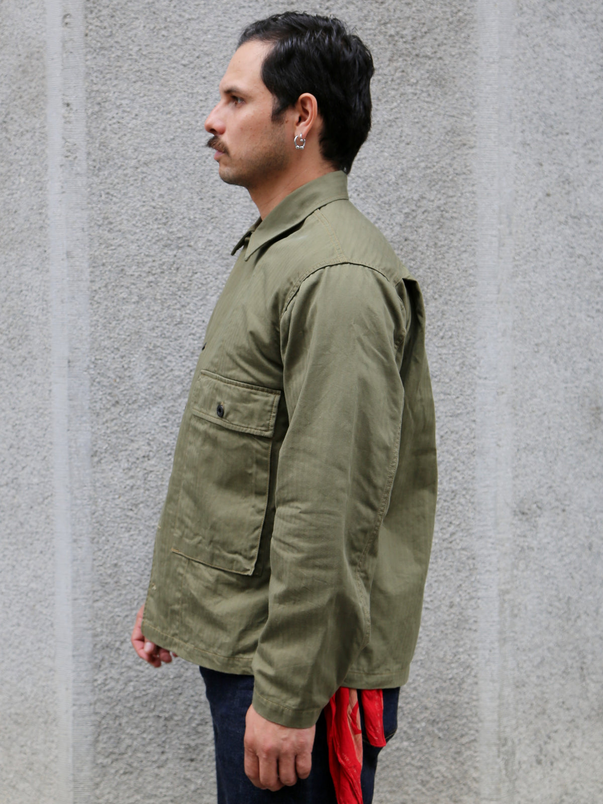 Papa Nui Beach Combat Jacket – Olive Drab (12178-2179)