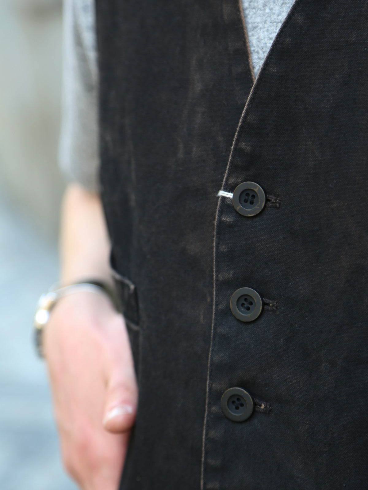 Belafonte Service Vest Doromole Canvas – Doro Brown (26-15)