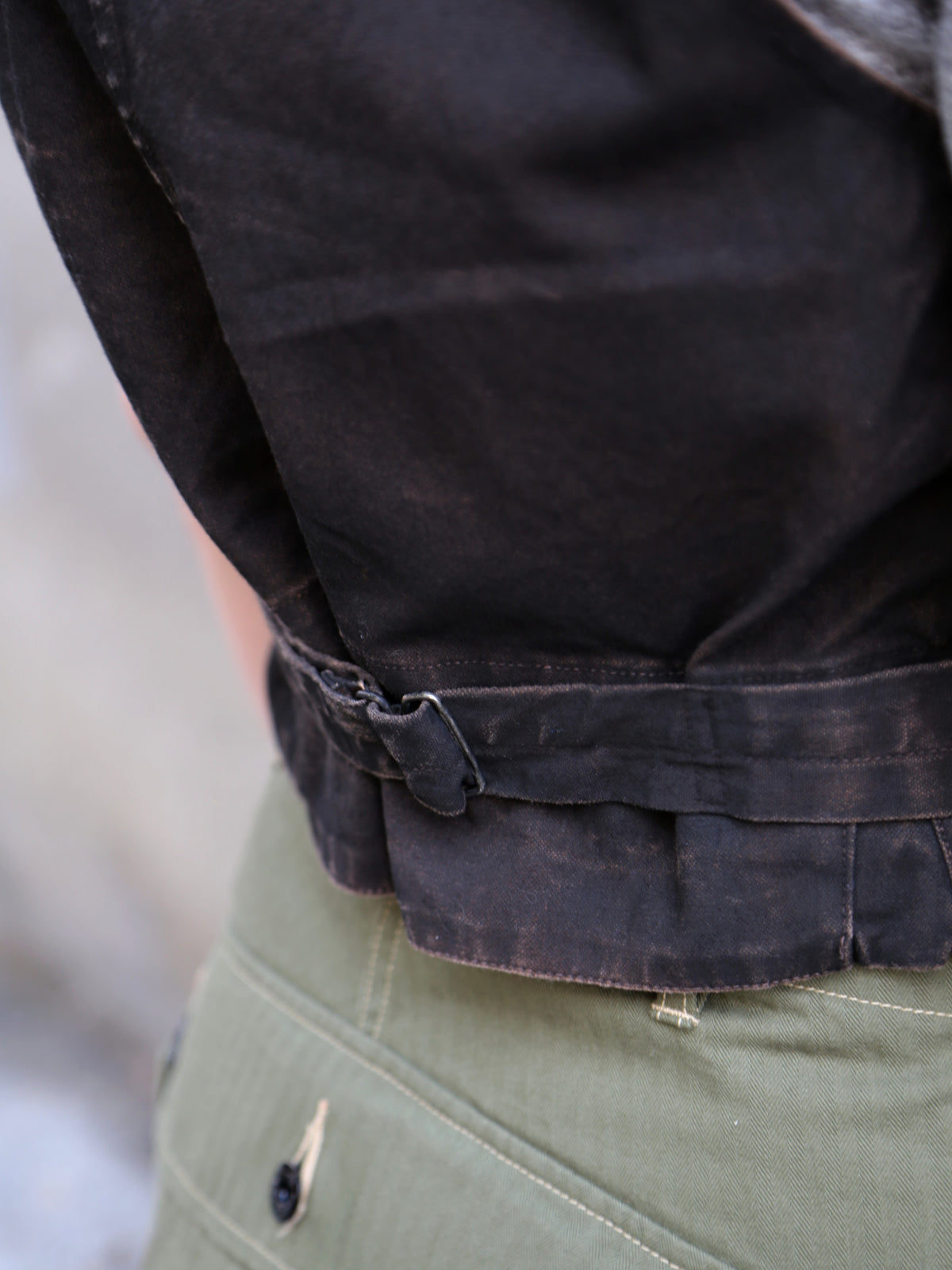 Belafonte Service Vest Doromole Canvas – Doro Brown (26-15)
