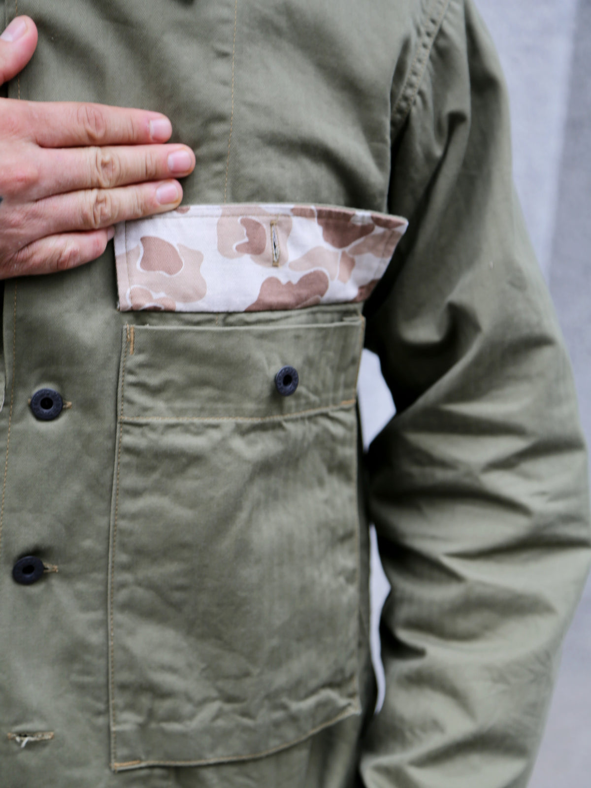 Papa Nui Beach Combat Jacket – Olive Drab (12178-2179)
