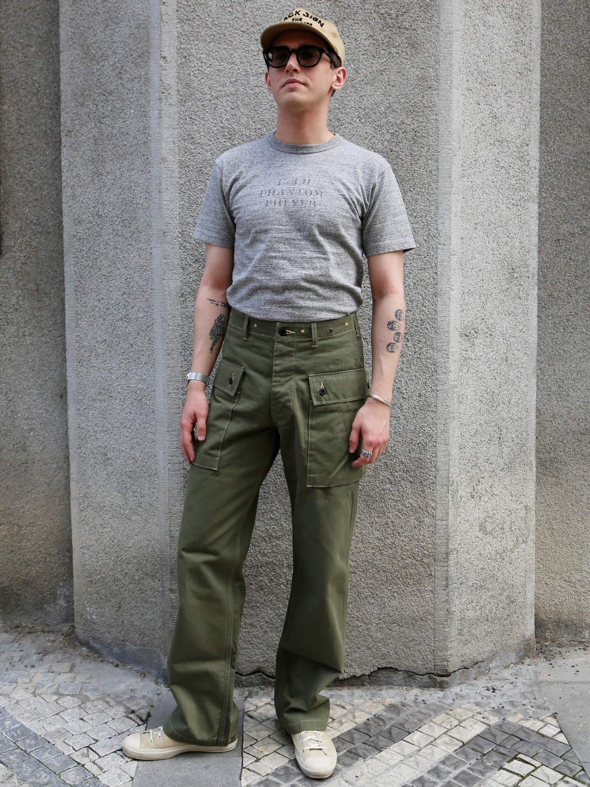 Buzz Rickson's USMC HBT M-44 Pants Short Length – Olive (BR42501-149)
