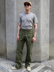 Buzz Rickson's USMC HBT M-44 Pants Short Length – Olive (BR42501-149)