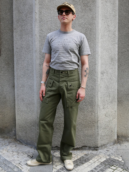 Buzz Rickson's USMC HBT M-44 Pants Short Length – Olive (BR42501-149)