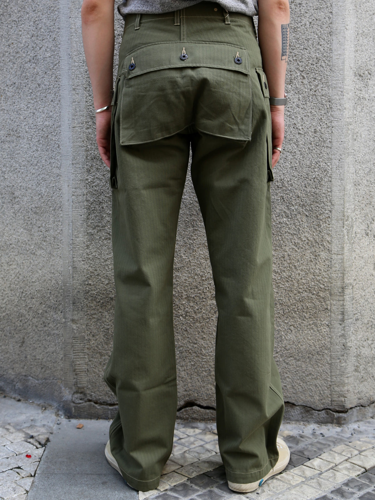 Buzz Rickson's USMC HBT M-44 Pants Short Length – Olive (BR42501-149)